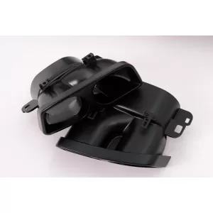 Rear Bumper Diffuser suitable for Mercedes-Benz E-Class W213 16-19 with A Design Line Bumper Black Brabus Look with Black Exhaust Tips-image-6324685