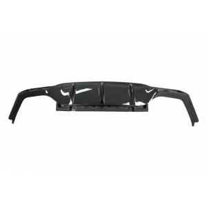 Rear Bumper Diffuser suitable for Mercedes-Benz E-Class W213 16-19 with A Design Line Bumper Black A Design 63 Look with Black Exhaust Tips-image-6324694