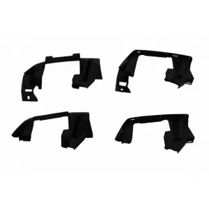 Rear Bumper Diffuser suitable for Mercedes-Benz A-Class W176 12-18 A45 A Design Look From Abs Plastic 1pc-image-6324708
