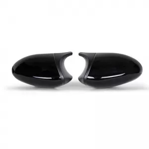 Mirror Covers suitable for BMW 1 E87/E81/E82/E88, 3 E90, E91 05-08 / E92, E93 06-10 M3/M4 Look Black Glossy & Mat 2 Pieces-image-6324714