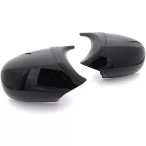 Mirror Covers suitable for BMW 1 E87/E81/E82/E88, 3 E90, E91/E92, E93 M3/M4 Look Facelift LCI Models Black Glossy & Matte 2 Pieces-image-6324725