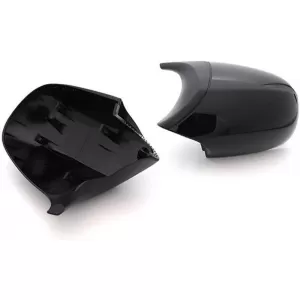 Mirror Covers suitable for BMW 1 E87/E81/E82/E88, 3 E90, E91/E92, E93 M3/M4 Look Facelift LCI Models Black Glossy & Matte 2 Pieces-image-6324726