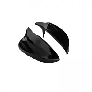 Mirror Covers suitable for VW Golf VI (6) 08-12, Touran 10-15 R Look Clip On Glossy Black 2 Pieces-image-6324729