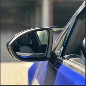 Mirror Covers suitable for VW Golf VII (7) 12-20, Touran 15+ R Look Clip On Glossy Black 2 Pieces-image-6324739