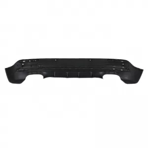Rear Bumper Diffuser suitable for Mercedes-Benz GLA H247 2020+ GLA45 A Design Look for a Design Sport Line Version Bumpers Black Edition