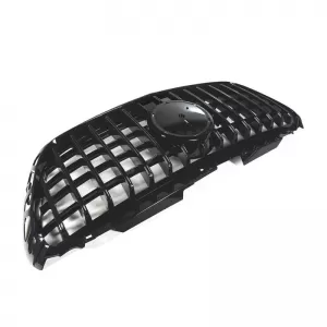 Front Grille suitable for Mercedes-Benz Sprinter W907 18-26 GT A Design Panamericana Look Black 1 Pc-image-6324756