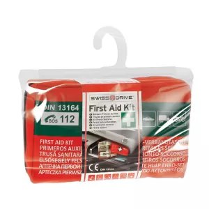 First Aid Kit DIN 13164 24.5 x 16 x 7 cm suitable for Car + With 39 Items 2707300-image-6324761