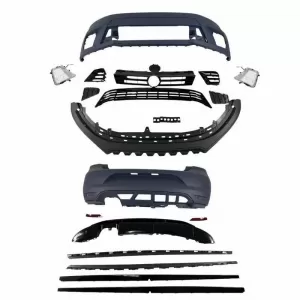 Body Kit suitable for VW Polo 6R (2009-2017) WRC Look With Led DRL-image-6324873