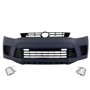 Body Kit suitable for VW Polo 6R (2009-2017) WRC Look With Led DRL-image-6324874