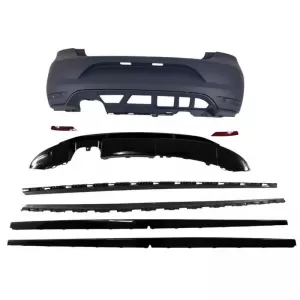 Body Kit suitable for VW Polo 6R (2009-2017) WRC Look With Led DRL-image-6324880
