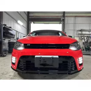 Body Kit suitable for VW Polo 6R (2009-2017) WRC Look With Led DRL-image-6324881