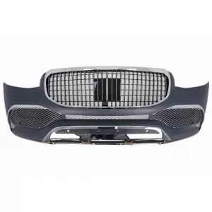 Front Bumper suitable for Mercedes-Benz Sprinter W907 2017-2023 Maybach Look With Grill-image-6324887