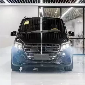 Front Grille suitable for Mercedes-Benz Vito W447 / W448 24+ A Design Look Chrome/Black 1 Pc-image-6324901