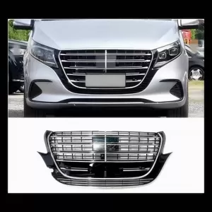 Front Grille suitable for Mercedes-Benz Vito W447 / W448 24+ A Design Look With Led Chrome/Black 1 Pc-image-6324911