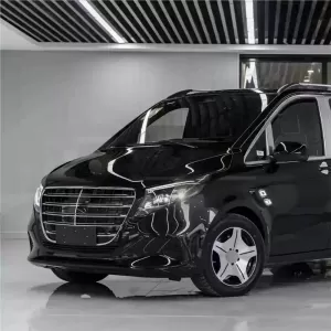 Front Grille suitable for Mercedes-Benz Vito W447 / W448 24+ A Design Look With Led Chrome/Black 1 Pc-image-6324912