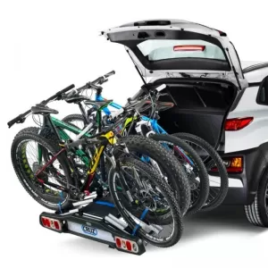 Towbar Bicycle Carrier Cruz Pivot R3 19 Pins 940-516 Black suitable for 4 Bicycles-image-6325171