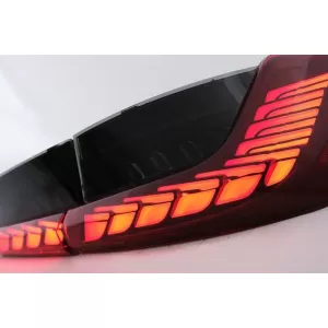 Tailights Set Suitable for BMW 3 G20 G28 M3 G80 18-22 Sedan Dynamic Signal Red/Smoke Vland-image-6325186