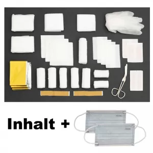 First Aid Kit suitable for Din 13164:2022 Petex Black-image-6325212