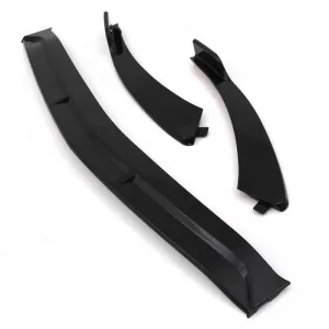 Front Spoiler suitable for Mercedes-Benz CLA C118 / X118 19-23 A Design Line & A Design 35 Gloss Black 3 pcs-image-6325217