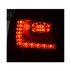 Tailights Set suitable for VW Polo 9N3 05-09 LED GTI/R20 Look Red/Clear Eagle Eyes-image-6325257