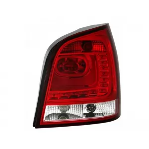 Tailights Set suitable for VW Polo 9N3 05-09 LED GTI/R20 Look Red/Clear Eagle Eyes-image-6325258