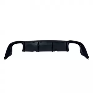 Rear Bumper Diffuser suitable for VW Golf VIII (8) 2019+ R-Look for Life Style & Impression Bumper Glossy Black from ABS Plastic-image-6325264