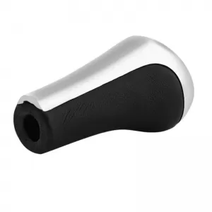 Shift Knob suitable for BMW with 6 Speed Black / Silver E90 Look-image-6325272