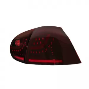 Tailights Set Suitable for VW Golf V (5) 03-08 LED Urban Style Cherry Red/Smoke Winjet-image-6325298