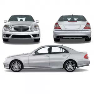 Body Kit suitable for Mercedes-Benz E-Class W211 06-09 A Design Look With PDC Made In Taiwan-image-6325314