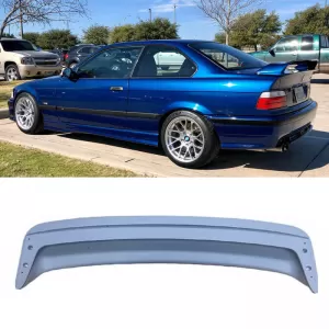 Trunk Spoiler suitable for BMW 3 E36 90-99 Coupe M3 GT-Look from ABS Plastic-image-6325337