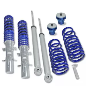 Coilover Kit Blueline suitable for VW Golf 4, Audi A3 8L, Seat Leon 1M, Skoda Octavia 1U Blueline-image-6325376