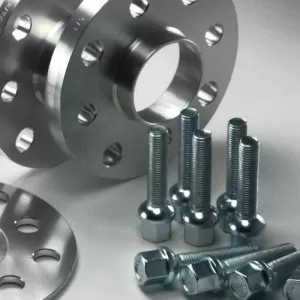 Wheel Spacers 30mm (15mm+15mm) 4x100 with bolts suitable for VW Polo (86C / 86CF) 2 pcs-image-6325427