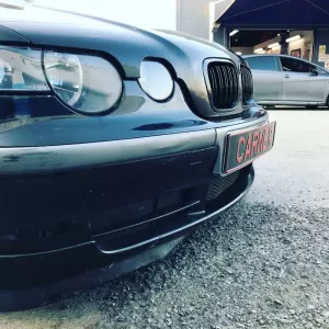 Front Grilles suitable for BMW 3 E46 99-01 Sedan/Touring/Compact M4 Look With Double Grille Glossy Black 2 Pcs-image-6325453