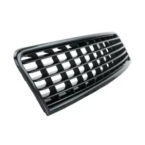 Front Grille suitable for Audi A4 B6 8E 00-04 Badgeless Black Mat 1Pc-image-6325473