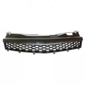 Front Grille suitable for Opel Astra H 3D GTC 04-07 Honeycomb Badgeless Mat Black 1Pc-image-6325483