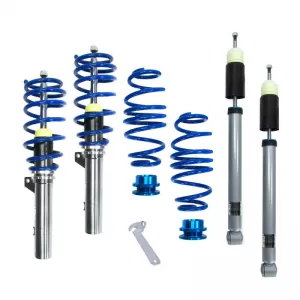 Coilover Kit Blueline suitable for VW Golf 7, Audi A3 8V, Seat Leon 5F, Skoda Octavia 5E (Torsion Bar) Blueline Set 4 pcs-image-6325520
