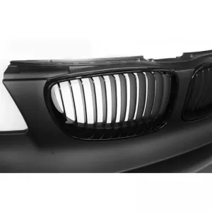 Front Bumper suitable for BMW 1 E81/82/87/88 04-13 1M Look with Grilles-image-6325566