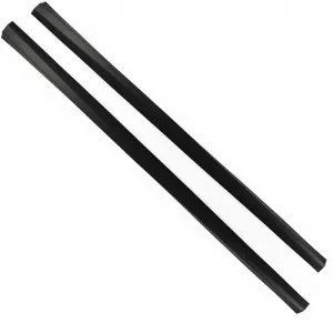 Side Skirts suitable for Audi A3 8V 16-20 Sedan from ABS plastic 2 pcs-image-6325596