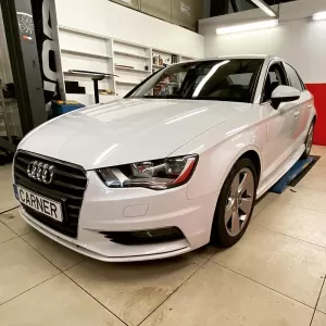 Side Skirts suitable for Audi A3 8V 16-20 Sedan from ABS plastic 2 pcs-image-6325598