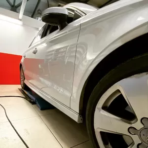 Side Skirts suitable for Audi A3 8V 16-20 Sedan from ABS plastic 2 pcs-image-6325601