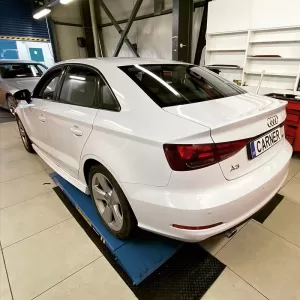 Side Skirts suitable for Audi A3 8V 16-20 Sedan from ABS plastic 2 pcs-image-6325602