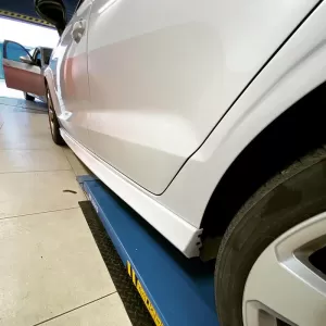 Side Skirts suitable for Audi A3 8V 16-20 Sedan from ABS plastic 2 pcs-image-6325603
