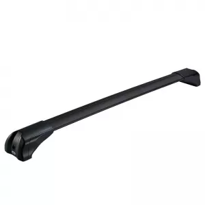 Roof Bar Aluminum Aerodynamic CRUZ 925-733 Airo Fuse Dark 90cm Black 1 Piece-image-6325651