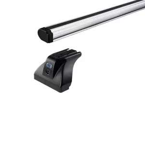Roof Bars Aluminum CRUZ 924-098 Alu Cargo AF3-158cm Silver 3 Pieces-image-6325683