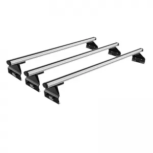 Roof Bars Aluminum CRUZ 924-098 Alu Cargo AF3-158cm Silver 3 Pieces-image-6325688