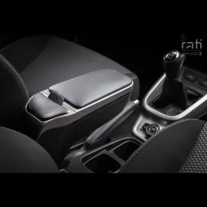 Car Armrest With Base Armster 2 Suitable for Opel Astra H 04-13 Silver Set 2 Pieces-image-6325755