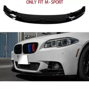 Front Spoiler suitable for BMW 5 F10 / F11 2010-2013 M-Tech from ABS plastic, 1 piece-image-6325813