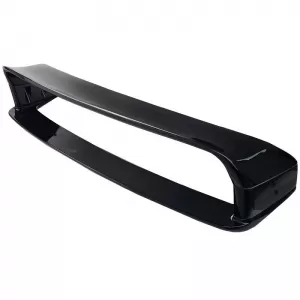 Trunk Spoiler suitable for BMW 3 E36 90-99 Sedan / Coupe M3 GT-Look XL with Spacers Glossy Black from ABS Plastic 4 Pcs-image-6325855