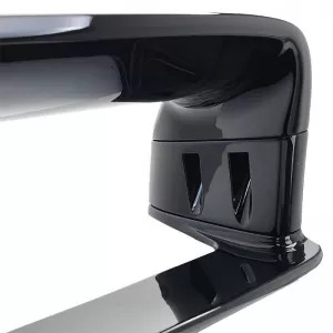 Trunk Spoiler suitable for BMW 3 E36 90-99 Sedan / Coupe M3 GT-Look XL with Spacers Glossy Black from ABS Plastic 4 Pcs-image-6325858