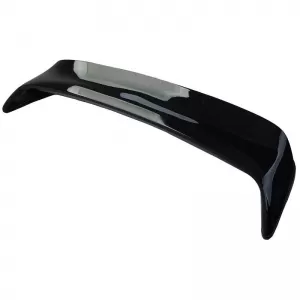 Trunk Spoiler suitable for BMW 3 E36 90-99 Sedan / Coupe M3 GT-Look XL with Spacers Glossy Black from ABS Plastic 4 Pcs-image-6325859